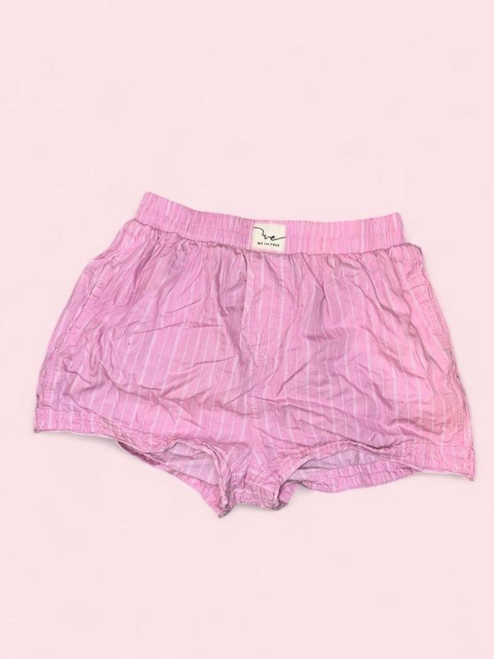 Pink Pinstripe Cotton Boxers